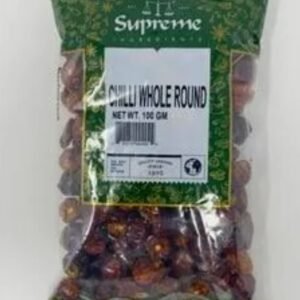 Chili WHOLE round supreme 100g