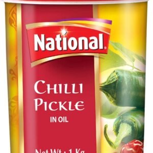 National GREEN CHILLI  pickle/Achar-1kg