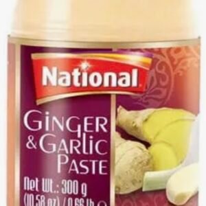 National SMALL GINGER & GARLIC paste-300g