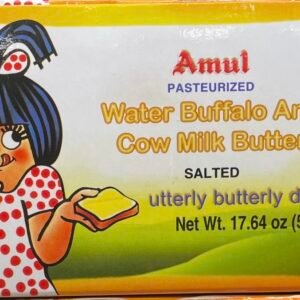 Amul- pasteurized Buffalo and Cow milk butter-SALTED 7.64 oz