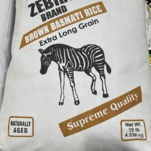 Zebra brand-Brown Basmati Rice-10lbs